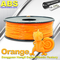 Filament orange d'imprimante de l'ABS 3D des matériaux 1.75mm de l'impression 3D en petit pain