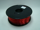 Filament flexible 1,75/3,0 millimètres de l'impression 3d de TPU rouge et transparent
